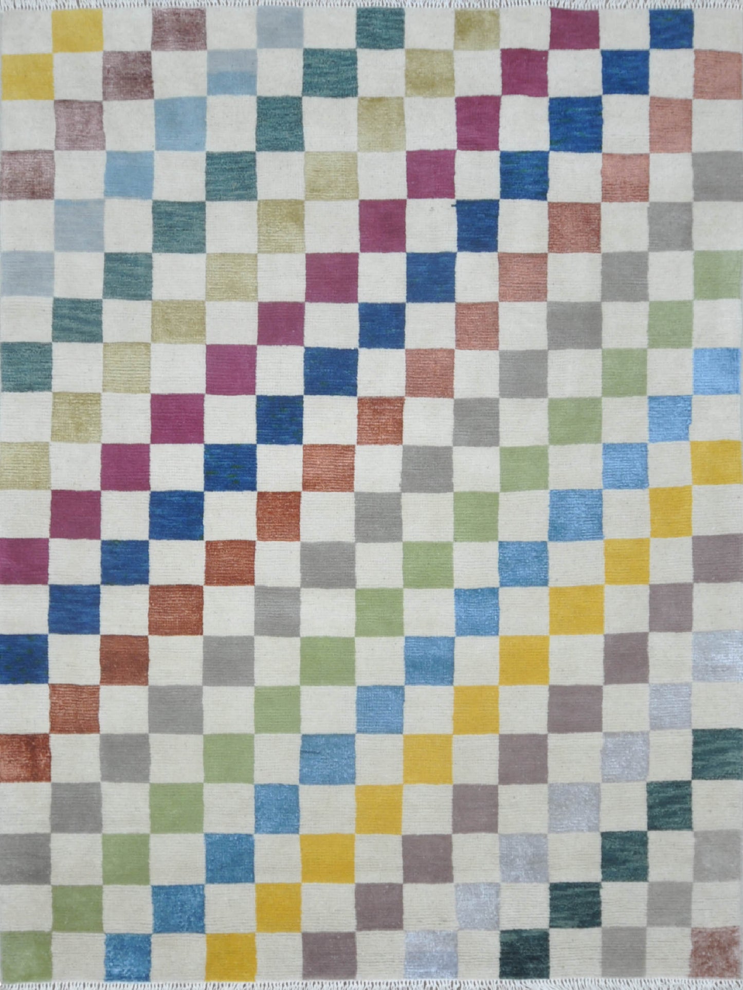 Kahhal Hand Knotted Rug/Tribal Color Weave