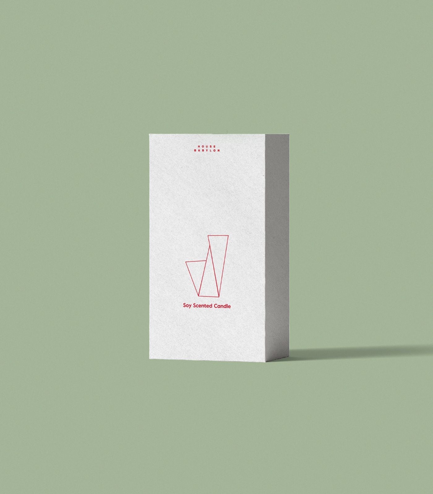 The Trio Cone Candle - Green