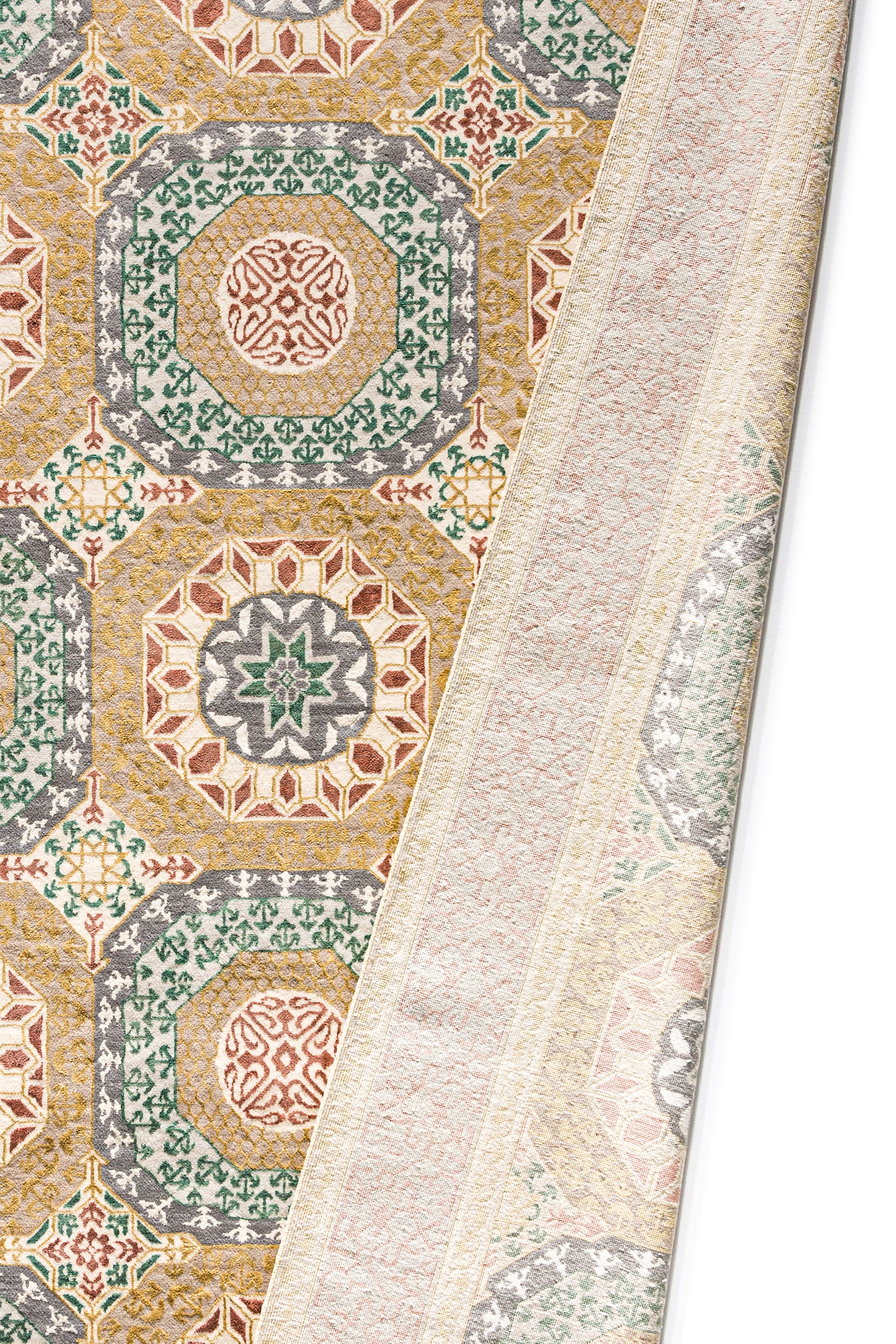 Kahhal Looms Mamluk Constellation Hand-Knotted
