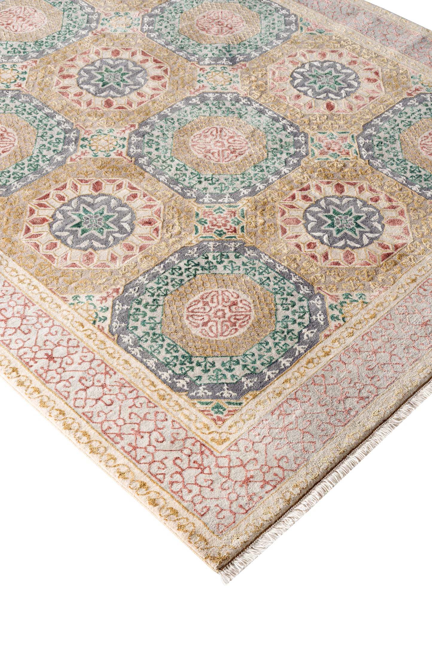 Kahhal Looms Mamluk Constellation Hand-Knotted