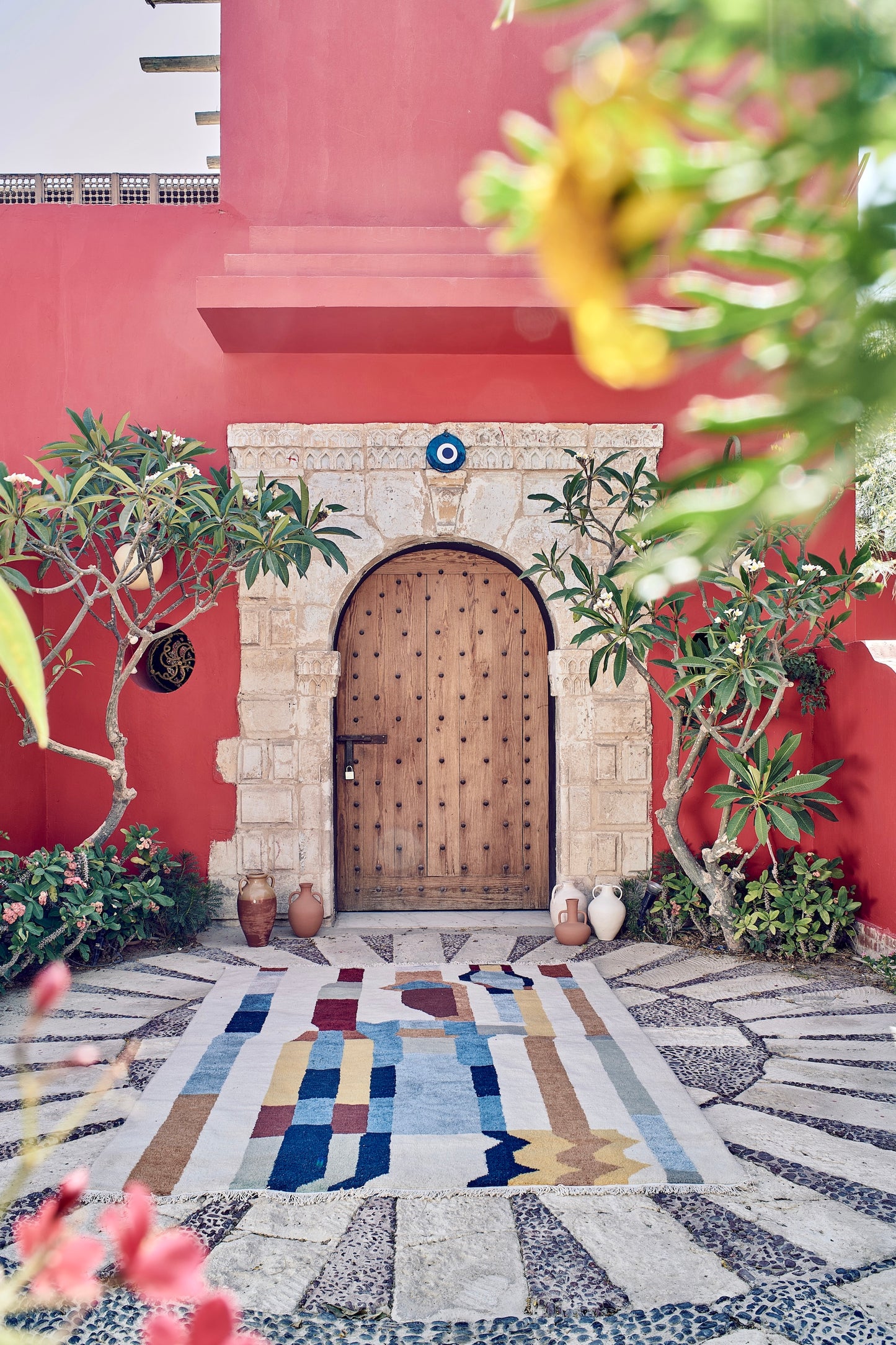 Kahhal Hand Knotted Rug/Tribal Color Weave