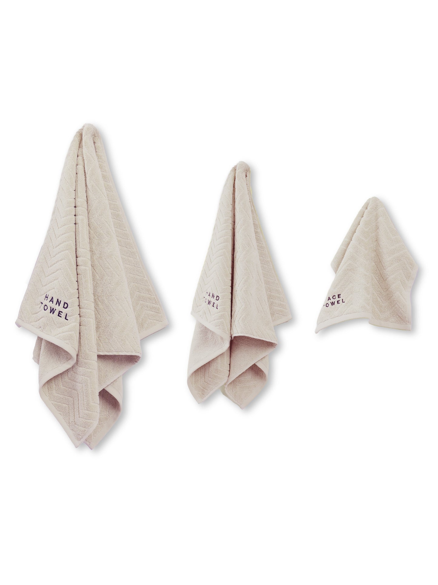 Mixed Towels collection - Egret