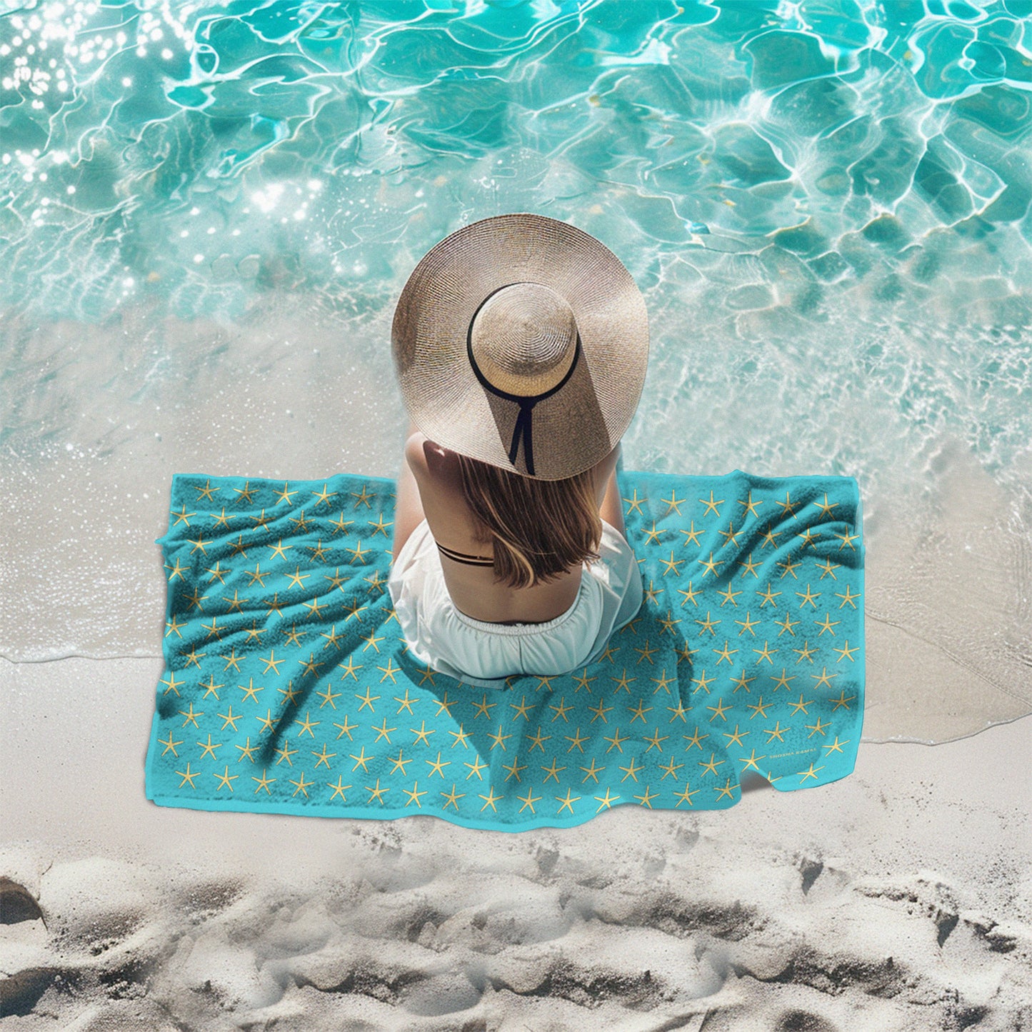 Stars Beach Towel