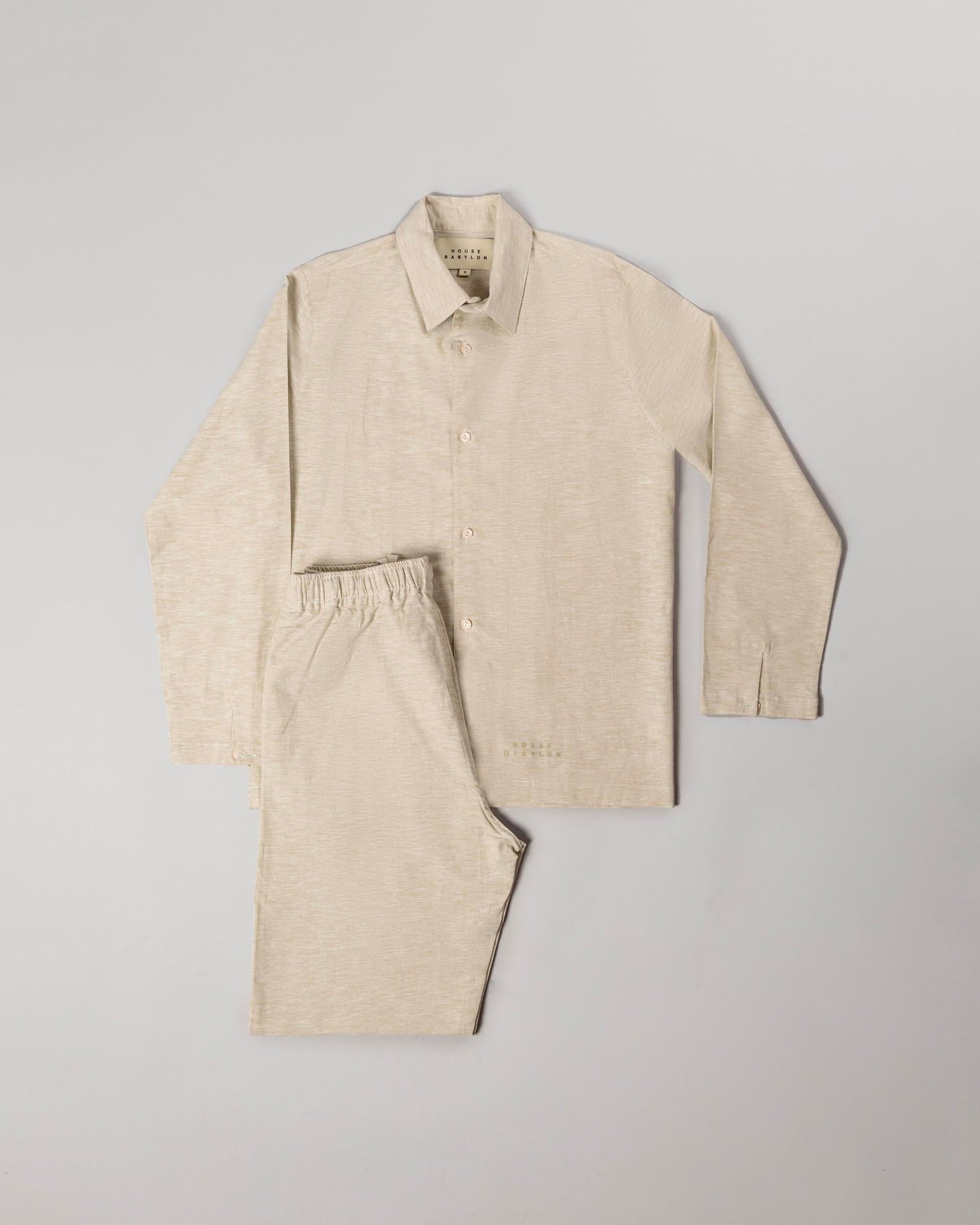 Cotton Linen Set - Beige