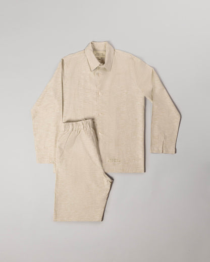 Cotton Linen Set - Beige