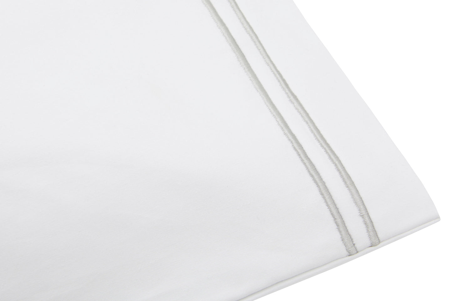 Pillow Case |  Cairo Collection | Silver Stripe