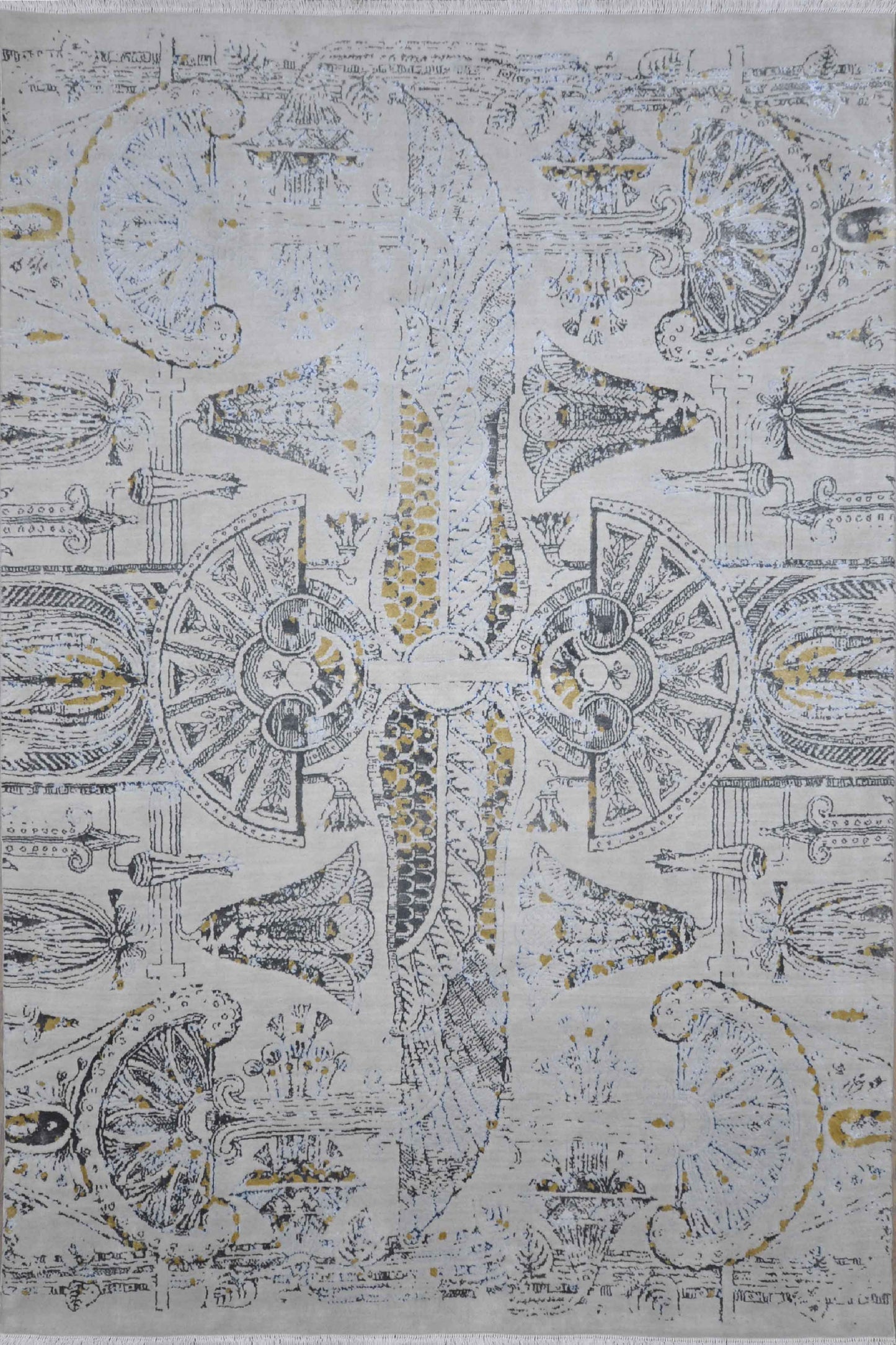 Kahhal Hand Knotted Rug Weaving Eternity