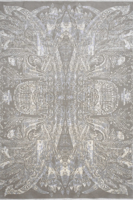 Kahhal Hand Knotted Rug Weaving Eternity