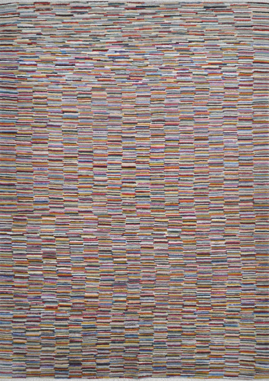 Kahhal Hand Knotted Rug/Tribal Color Weave