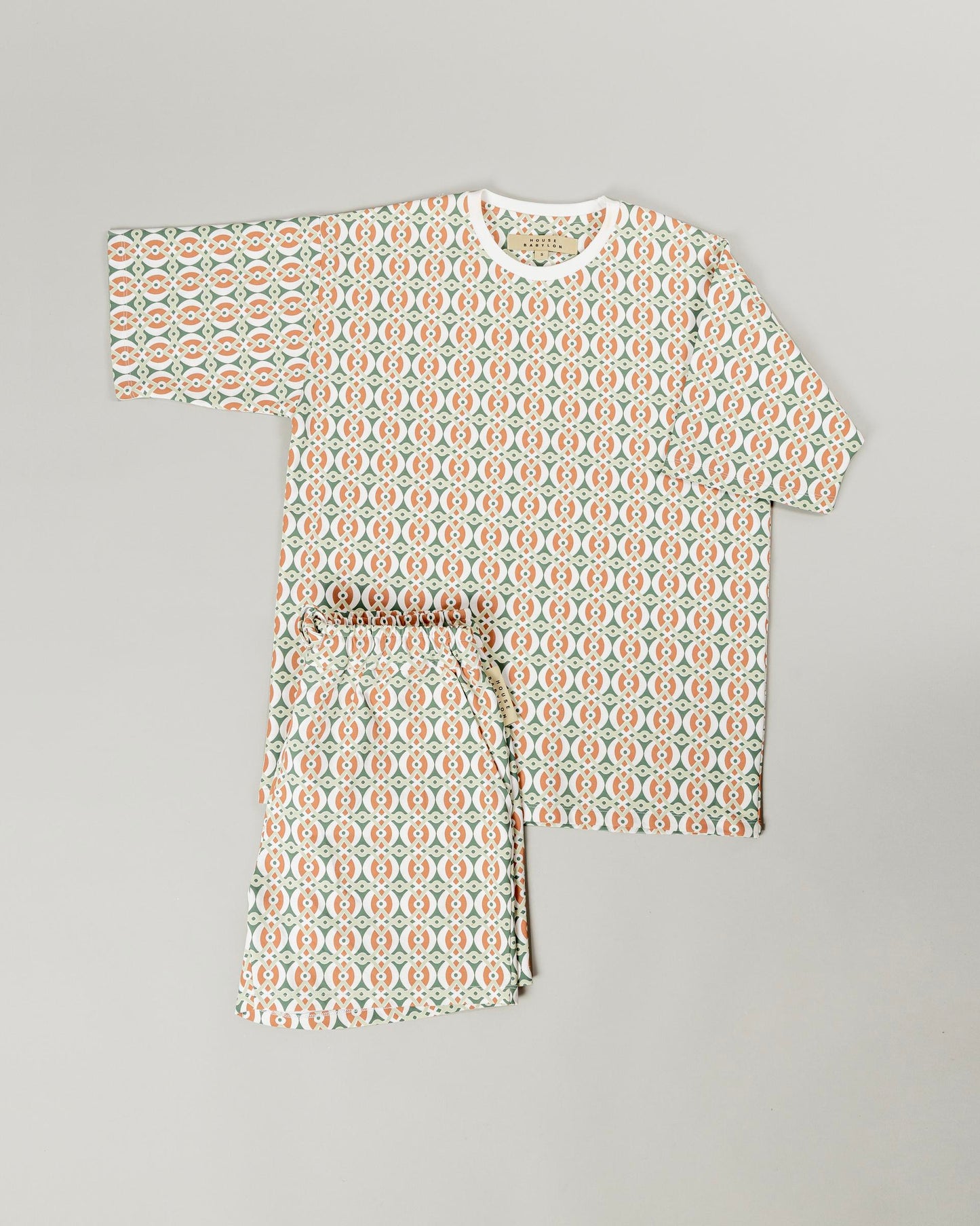 Ayein printed cotton set