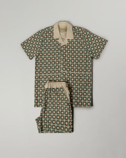 Dayra printed cotton set