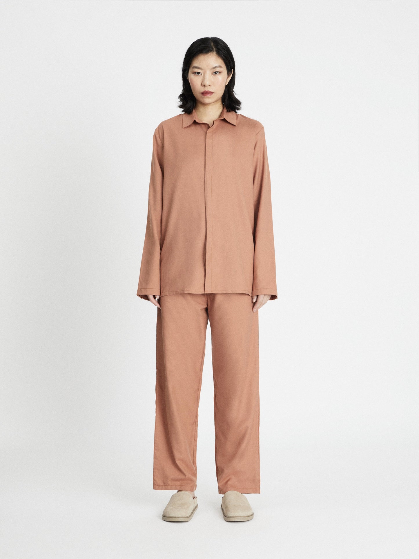 Tencel set - Terracotta
