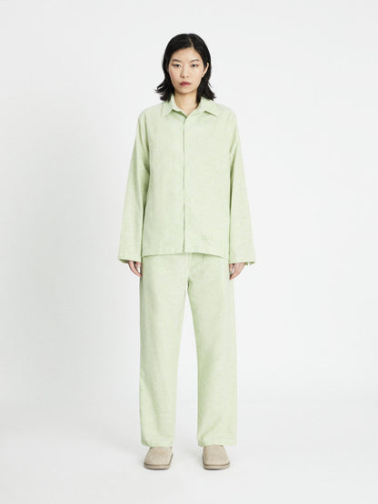 Cotton Linen Set - Green