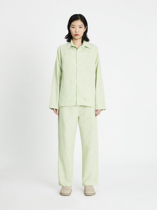 Cotton Linen Set - Green