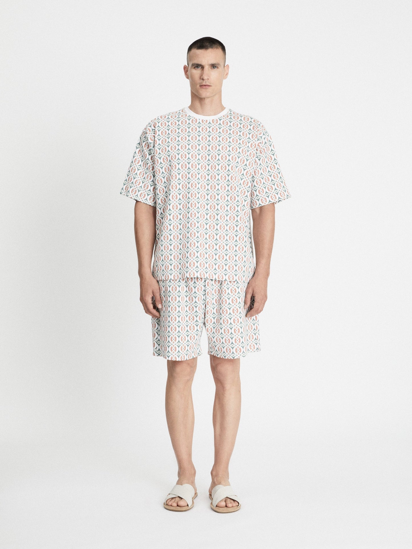Ayein printed cotton set