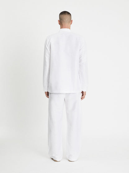 Cotton Linen Set - White
