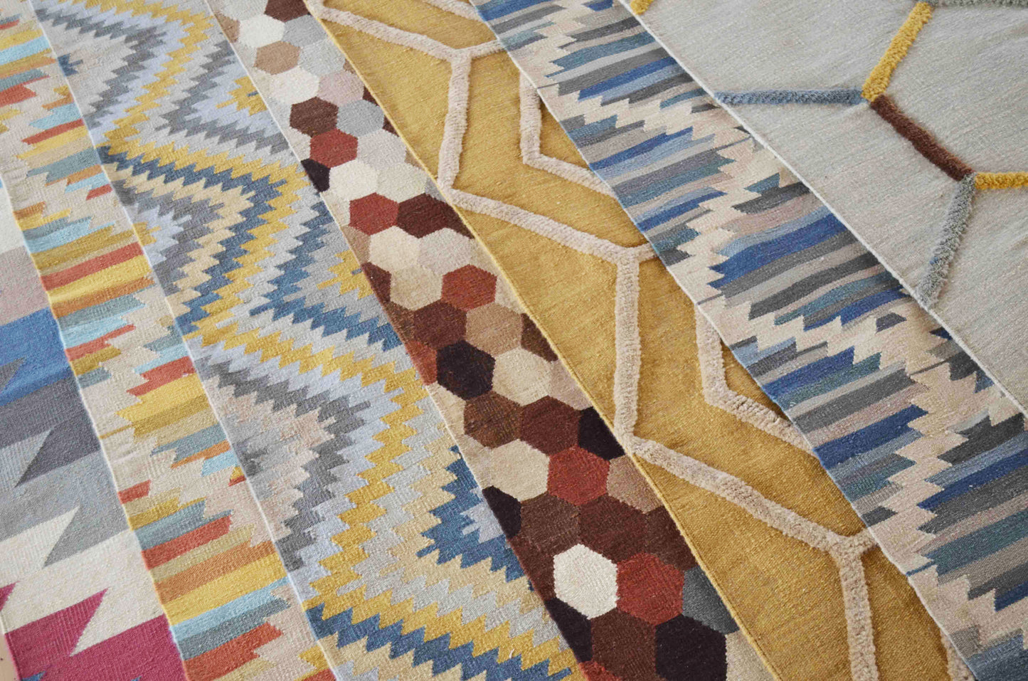 Kahhal Kilim - Hand Woven/Leveled
