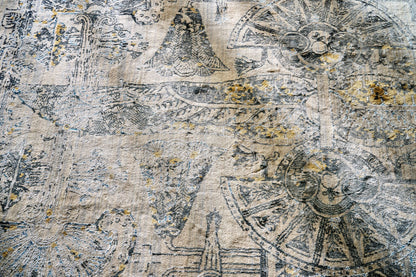 Kahhal Hand Knotted Rug Weaving Eternity