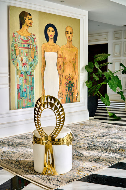 Kahhal Hand Knotted Rug Weaving Eternity