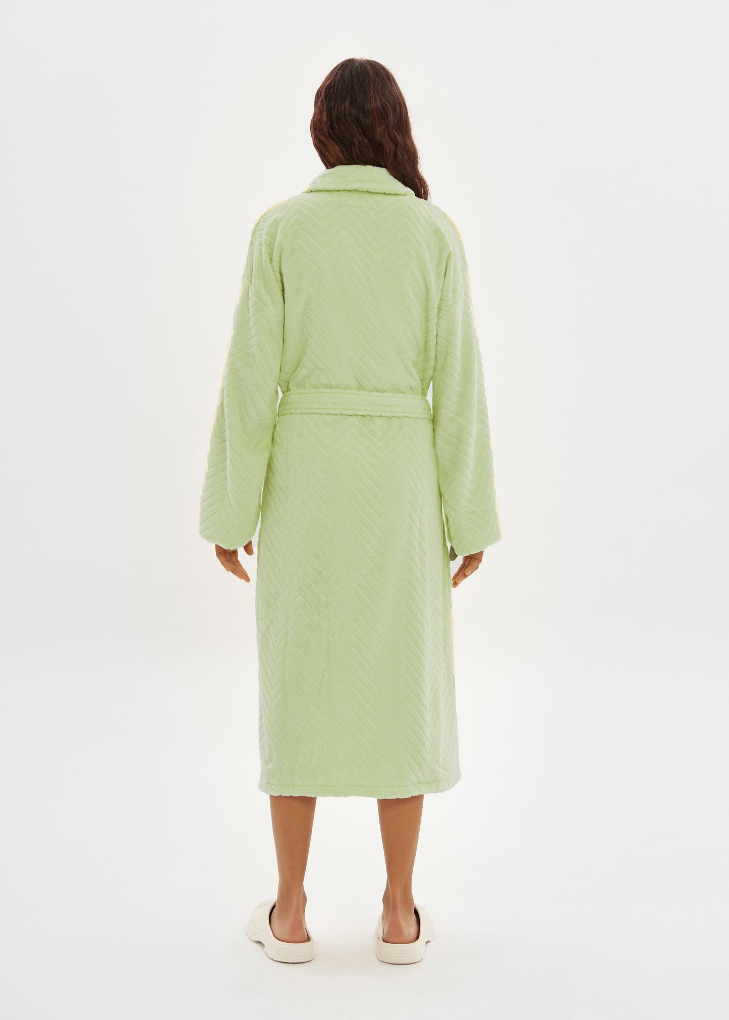 Bathrobe | Velour Lime