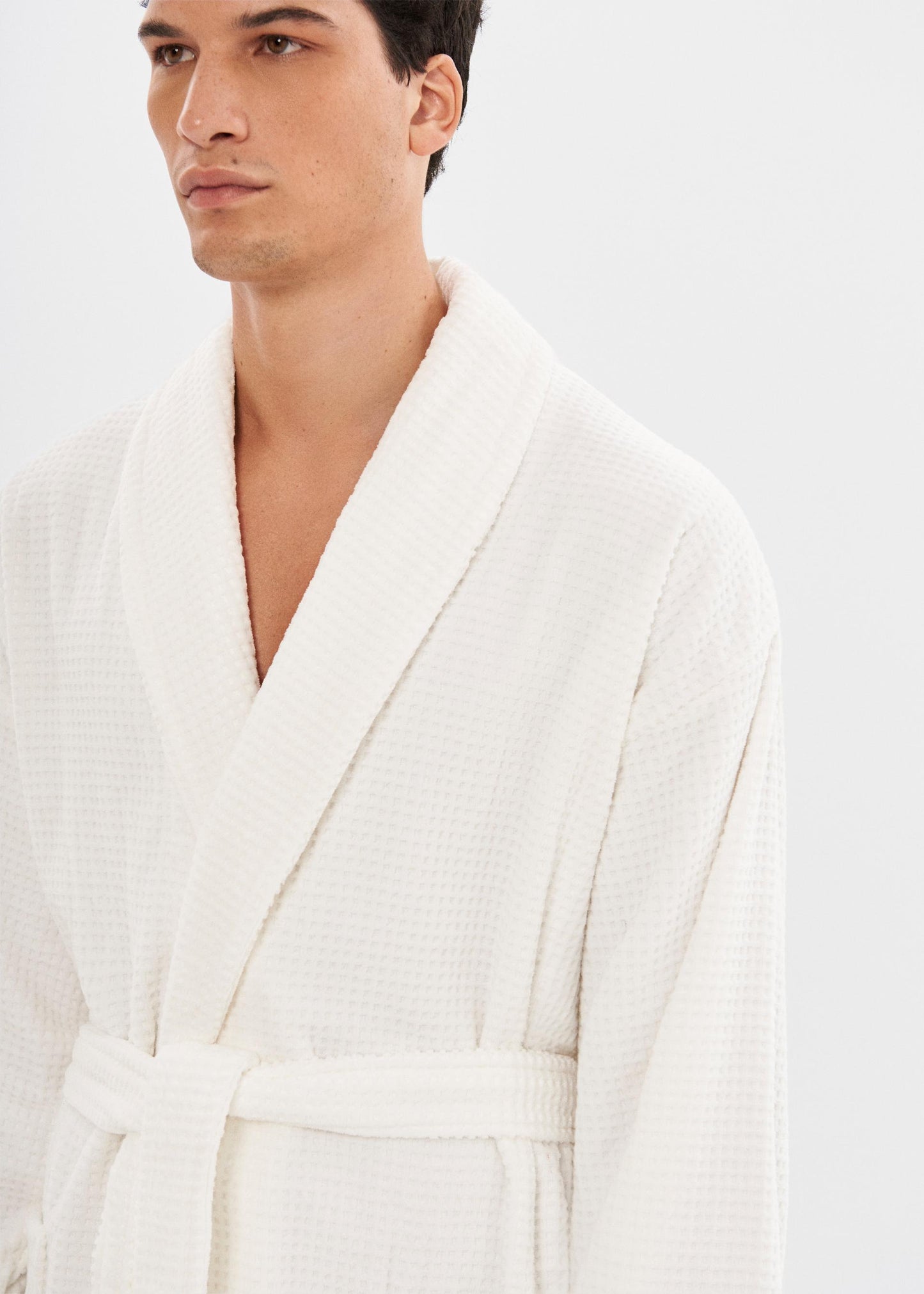 Bathrobe | Waffle White
