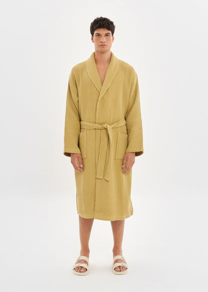 Bathrobe | Waffle Mustard