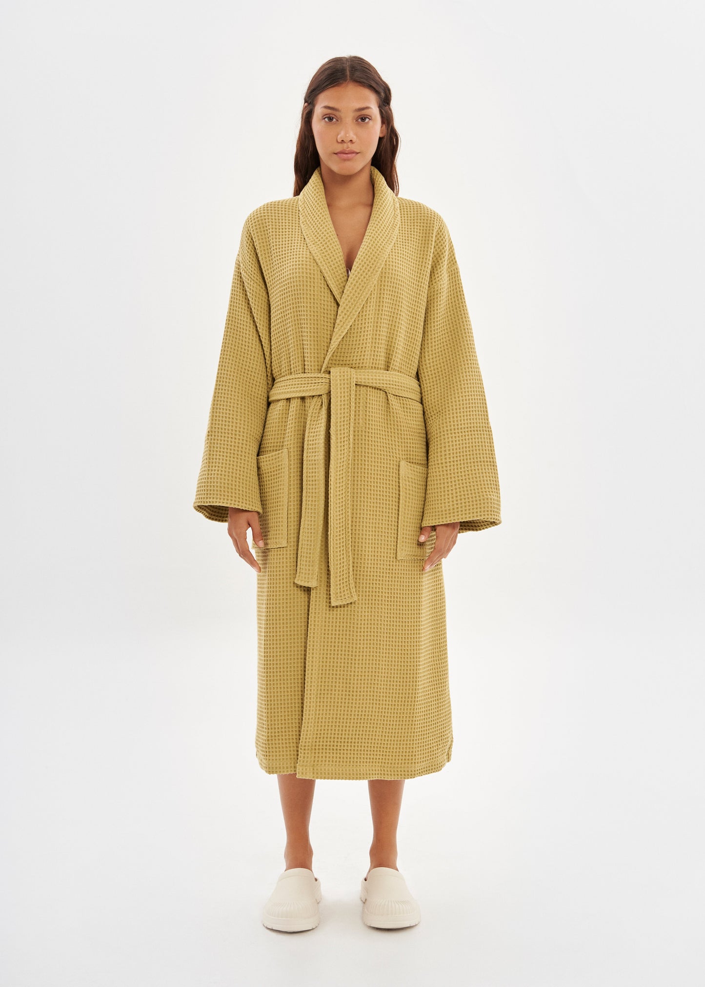 Bathrobe | Waffle Mustard
