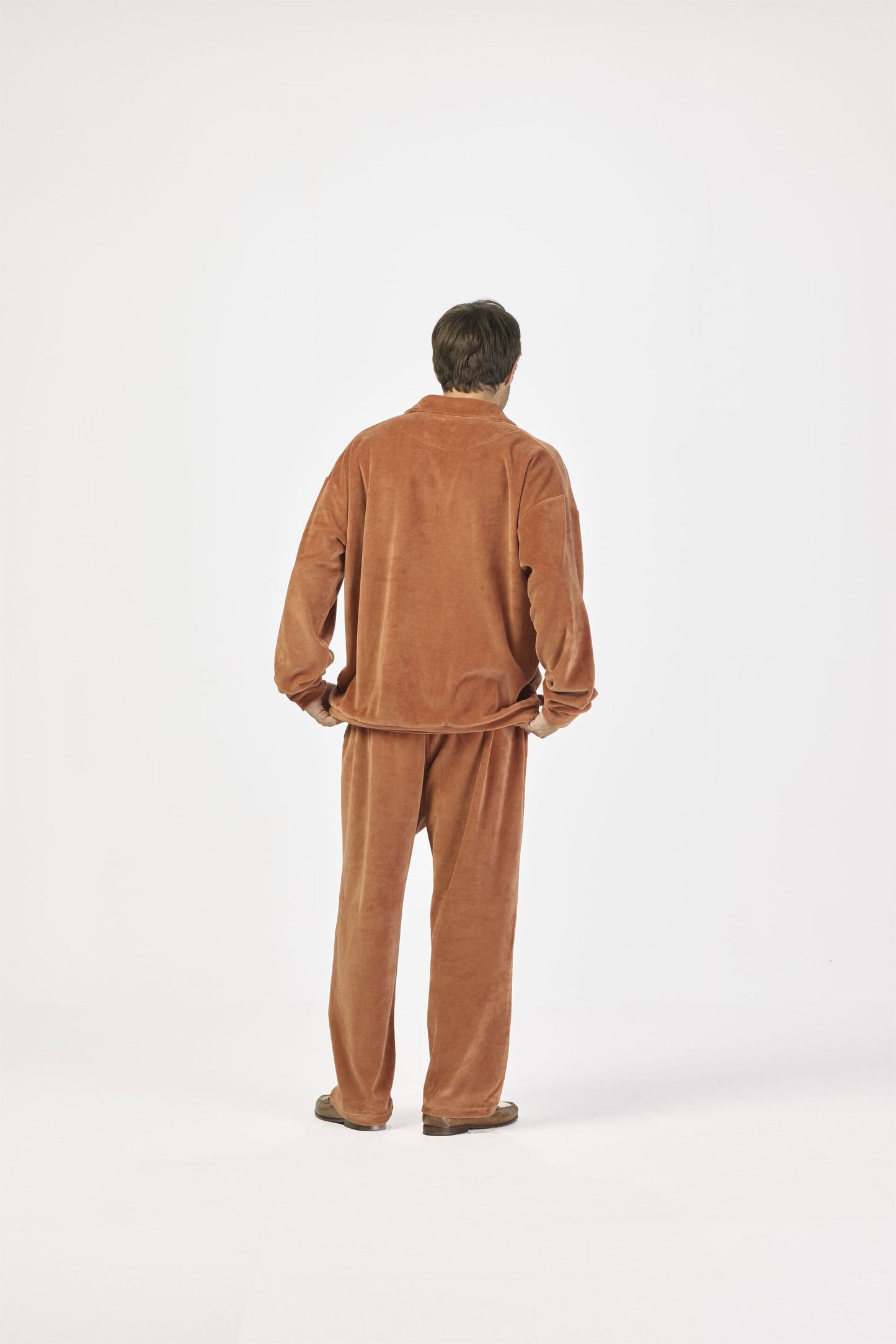 Velour set - Terracotta