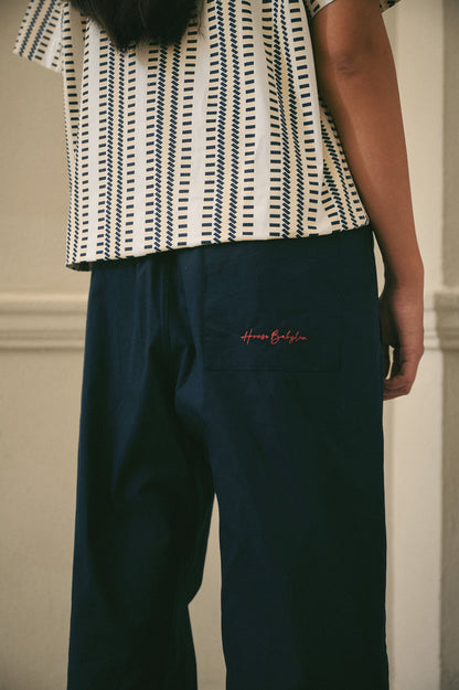 Albergo stripe set - Off white