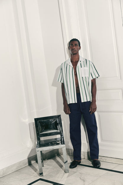 Trad stripe set - Off White