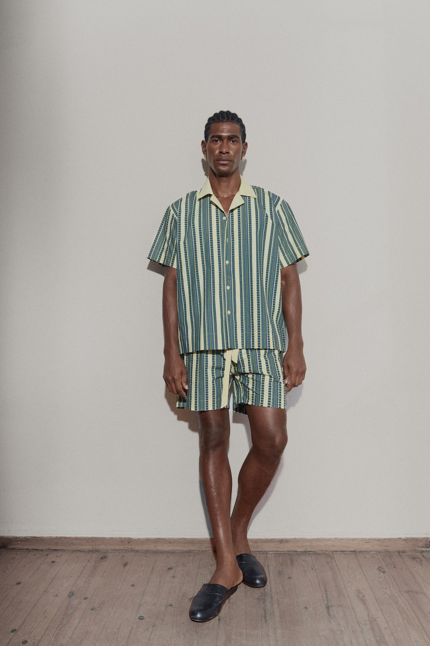 Albergo stripe shirt - Yellow