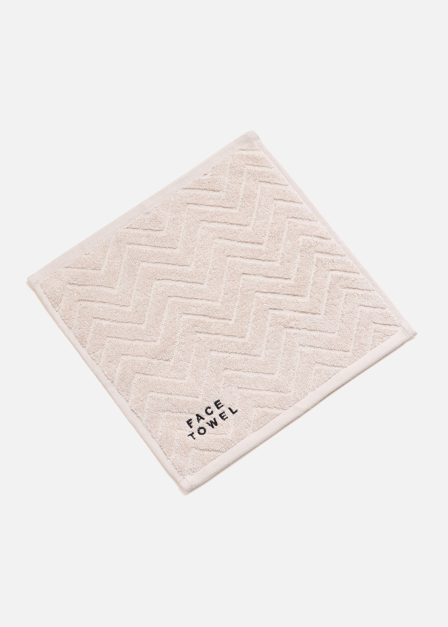 Face towel - Egret