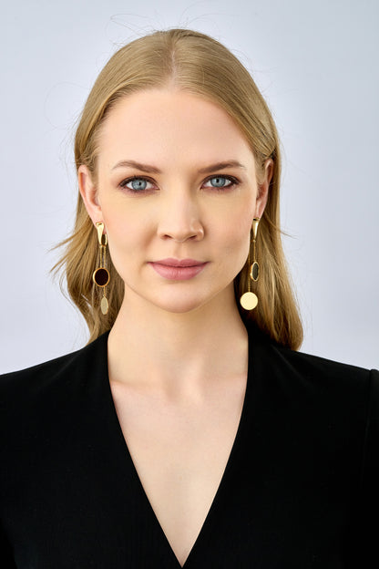 Cobra Dangling Earrings