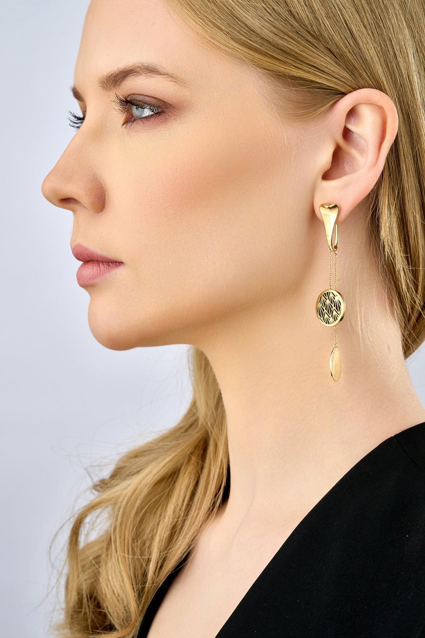 Cobra Dangling Earrings