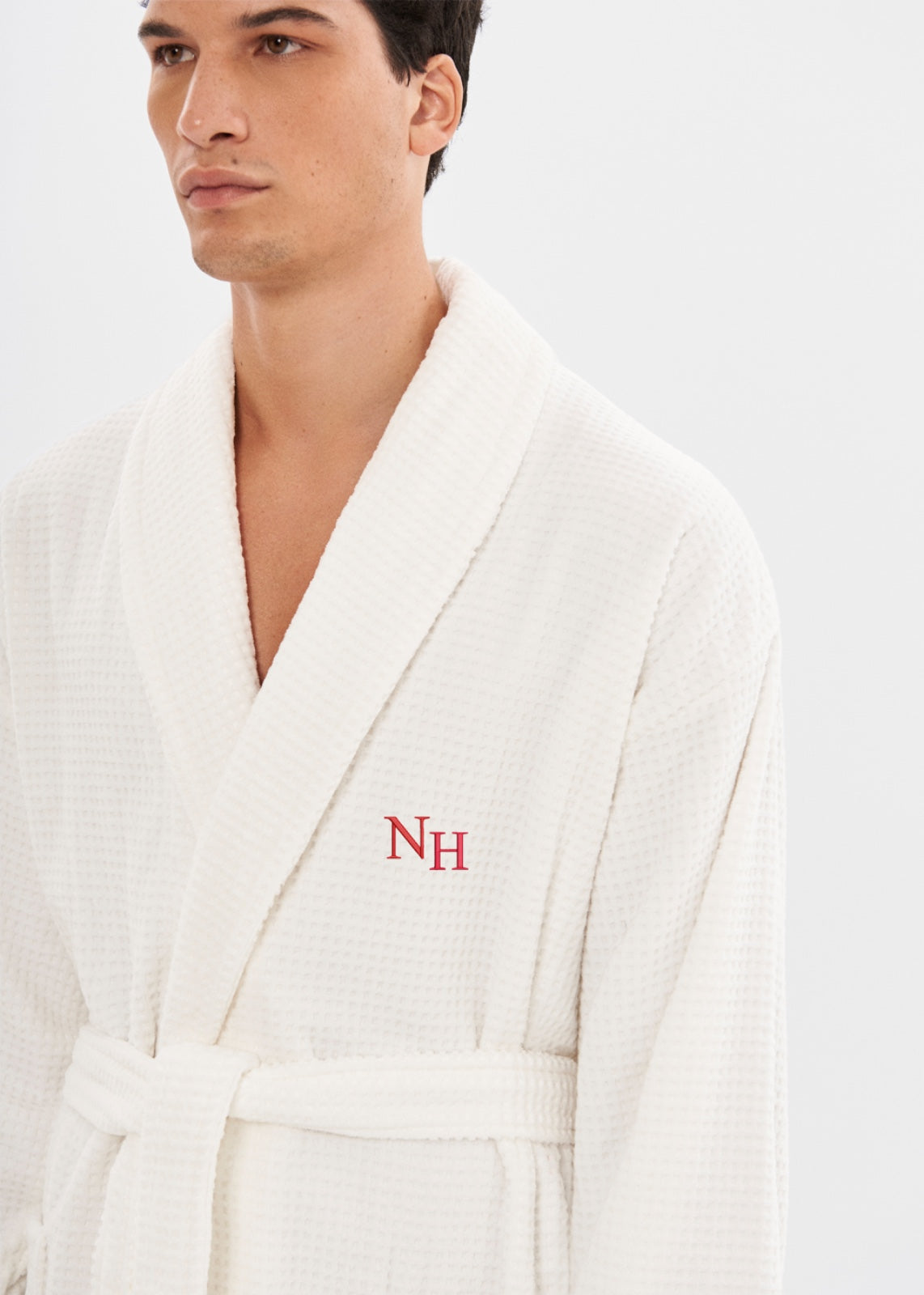 Bathrobe | Waffle White
