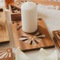 Lotus coaster plate